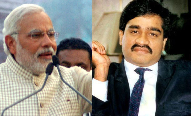 Prime Minister elect Narendra Modi and underworld don Dawood Ibrahim (Photo: PTI/DC) Prime Minister elect Narendra Modi and underworld don Dawood Ibrahim (Photo: PTI/DC)